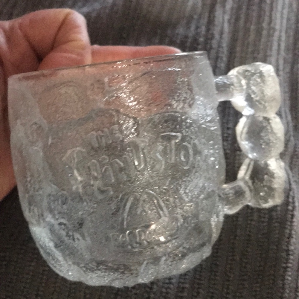 Vintage McDonalds Flintstones Mugs - 2